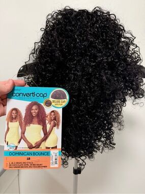 Outre Converti-Cap Dominican Bounce Wig – 1B (Off Black)